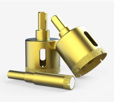 China Vacuum Brazed Core Drill Bits Hole Saw Drilling Cutter Diamond Drill Bit for Porcelain Tile Marble for sale