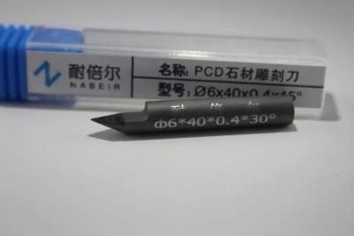 China PCD Engraving tool for cutting stone(Granite, Marble) for sale