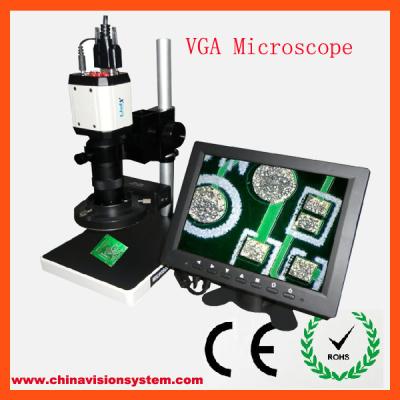China Microscopio video KLN-VMV-1 del escritorio del enfoque de VGA en venta