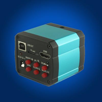 China 14MP Sensor HDMI+USB+TF card 720P Microscope Camera for sale