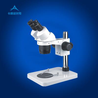 China Microscopio fijo del estéreo de la lente 20X-40X de la ampliación dos en venta