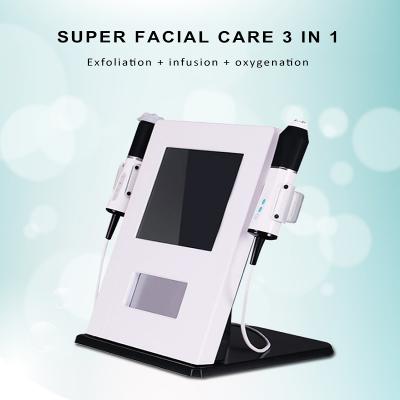 中国 3 In 1 Super Facial Pollogen Oxygeneo Machine For Non Invasive Aesthetic Industry 販売のため