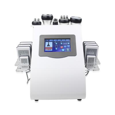 China Cellulite 635nm Lipo Laser Slimming Machine 3Mhz Multipolar RF Instrument for sale