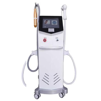 China 2 In 1 1064nm 808 Diode Laser Portable Q Switched Nd Yag Laser Tattoo Removal for sale