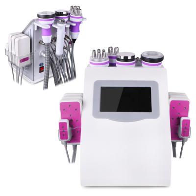 China Unoisetion 6 In 1 40k Cavitation Ultrasonic Lipo Laser Body Sculpting Machine for sale