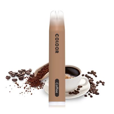 Chine COFFEE 1500 puffs stylo à vapotage jetable Résistance de la bobine 1,8 ohm à vendre