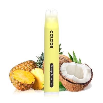 China 1500 Puffs Long Lasting Disposable VAPE PINEAPPLE COCONUT for sale