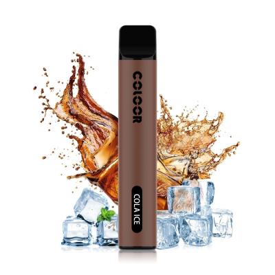 China Cola hielo Vapor desechable Dispositivos electrónicos para fumar 1600 bocadillos en venta