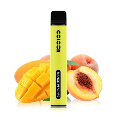 China 1600 Puffs Mango Peaches Open Pod System VAPE Pen E Cigarettes 850mAh for sale