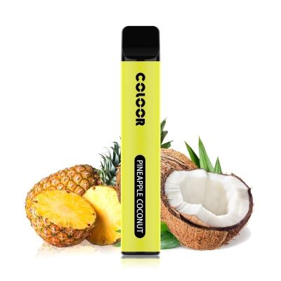 China Pineapple Coconut Open Pod System VAPE Pen Nicotine Cartridge 1600 Puffs for sale