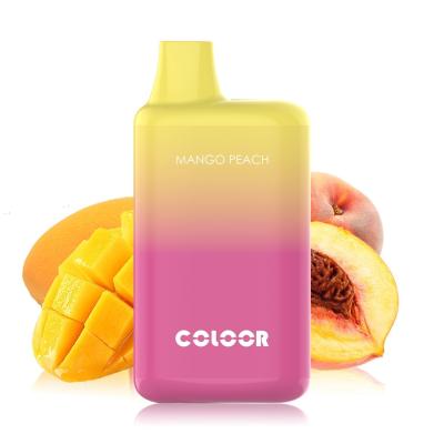 China MANGO PEACH Flavored 1800 Disposable VAPE Type C Charging for sale