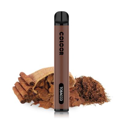China Tobacco Flavored 800 Puff Disposable VAPE CD16 550mAh for sale