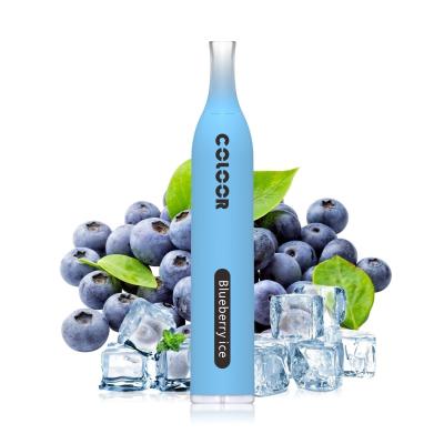 China 2 Percent Nicotine Disposable Vape Rechargeable CC01 BLUEBERRY ICE for sale