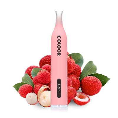 China 600 Puffs Flavored E Liquid Disposable Vape Pen CC01 LYCHEE Ice for sale