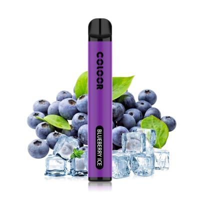 China 800 Puff Bar Blueberry Ice Disposable Pod Device CD16 Nicotine 0% for sale