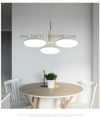 China Three LED Can Make Ceiling Or Handlier 36W 520*520*200MM White Color Simple for sale