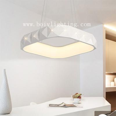 China Dold White Ceiling Or Hanging Lamp 600*600*100MM 48W Aluminum for sale