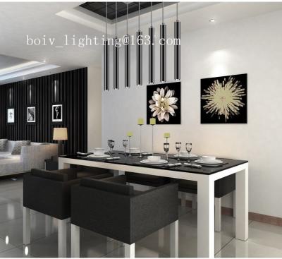 China LED Hanging  Lights Iron Cylinder-shaped Seven Colors 400*400*1000MM for sale