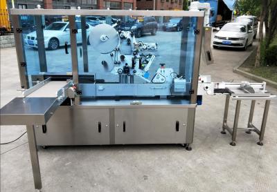 중국 2ml 앰풀 레테르를 붙이는 기계 수직 약제 레테르를 붙이는 장비 2KW 판매용