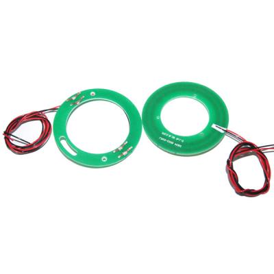China 2 Circuits Separate Pancake Slip Ring Routing 5A Current for sale