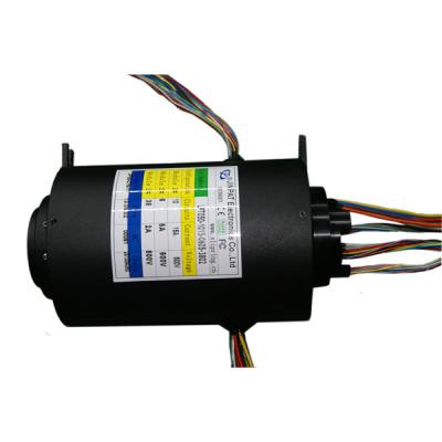 China Compact 54 Circuit Big Bore Slip Ring with 50mm Hole Dia for Offshore Cranes for sale