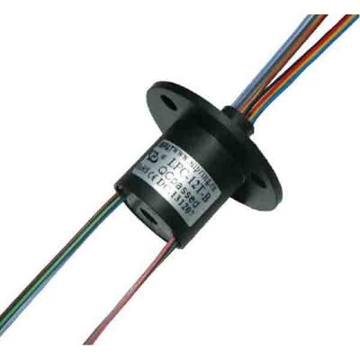 China 4.5 mm Bore Dia Slip Ring of 12 Circuits with Flange for sale