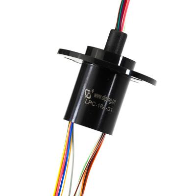 China Electrical Capsule Slip Ring 18 Circuitswith Long Life Time for sale