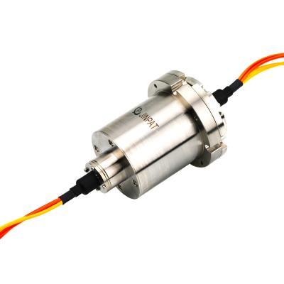 China 7 Channel Fiber Optic Rotary Joint with High Return Loss and Optional Connector for sale