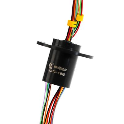 China Multi Channel Rotary Slip Ring 300rpm High Rotating Speed Low Electrical Noise for sale