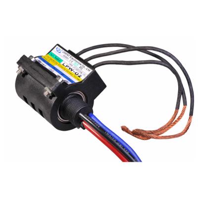 China 3 Poles High Voltage Slip Ring 30 Amps Electrical Interface for sale