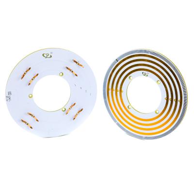China IP54 Pancake Slip Ring with 40mm Through Hole and 14 mm 5A Current for sale