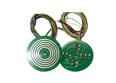 China 5 ckt 2A Pancake Slip Ring with PCB Board Design with Separate Rotor and Stator for sale
