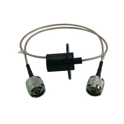 China 1 Circuit Video Signal Slip Ring with 200VDC Voltage and 300rpm Rotating Speed for sale