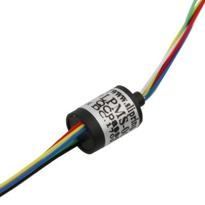 China Los circuitos de 300RPM 240VAC 6 deslizan a Ring Rotary Joint High Performance para los carretes de cable en venta