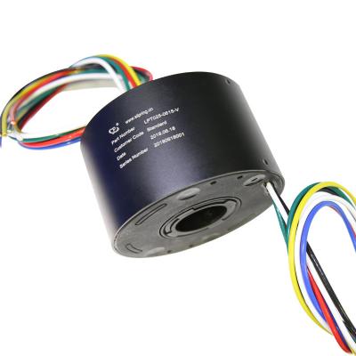 China JINPAT Hollow Slip Ring 6 Circuit 15A for sale
