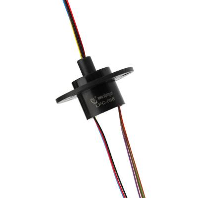 China Electrical Slip Ring 8 Circuits 2A  300rpm for Test Devices for sale