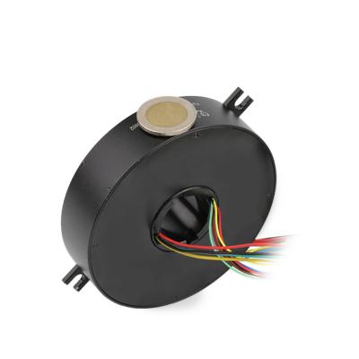 China Through Bore Slip Ring 6 Circuit 10A IP51Voltage 240VAC Low Torque for sale