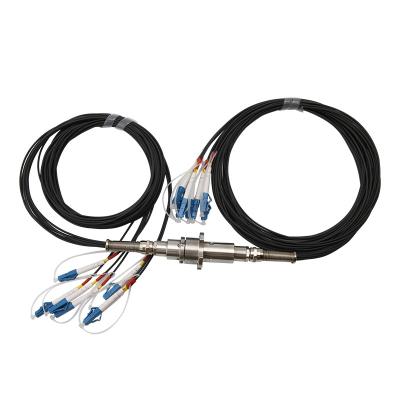 China Mini 5 Channel Photoelectric Hybrid Slip Ring IP65 IP67 300rpm for sale