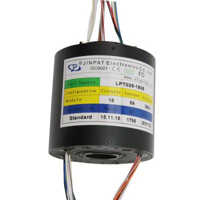 China 5A 300rpm 18 Circuit Rotary Slip Ring for sale