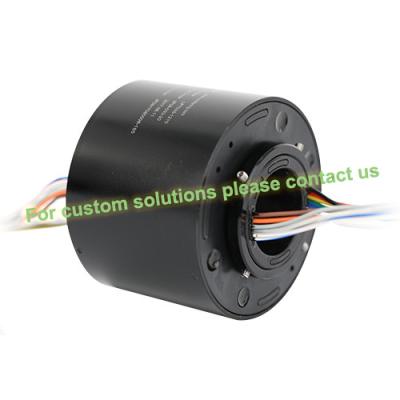 China 5A 10A 15A Through Hole Slip Ring Transmit Analog Digital Signal for sale