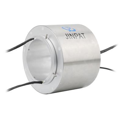 China Through Bore Slip Ring Rotating Connector 300rpm 6 Circuits 5A for sale