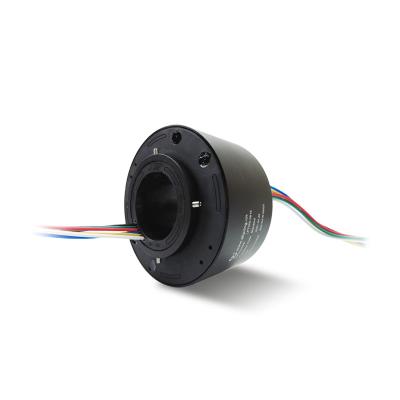 China 2A Through Hole Slip Ring IP44 240VAC 0~300rpm Customized Signal Slip Ring for sale