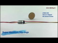 LPMS-05D slip ring rotary joint 8 Circuits