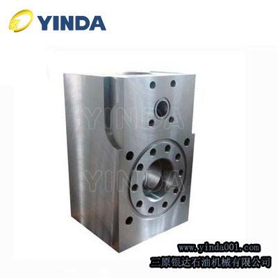 China Fluid end module Hydraulic Cylinder Made of high quality alloy steel 35CrMo or 40 Customer-relationship Management NMO for sale
