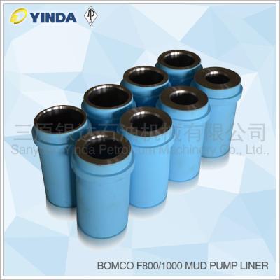 China Cast Iron Triplex Mud Pump Accessories Liner Chromium Content 26-28% Bomco F800 for sale