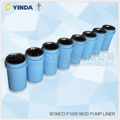 China Steel Triplex Mud Pump Expendables Liner Chromium Content 26-28% Bomco F1000 for sale