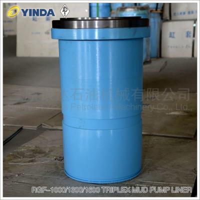 China Hot - Forging Triplex Mud Pump Spares Bimetal Liner RGF-1000/1300/1600 for sale