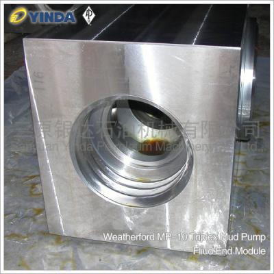 China Triplex Mud Pump Module Fliud End Module 1213382 For Drilling Rigs Weatherford MP-10 for sale