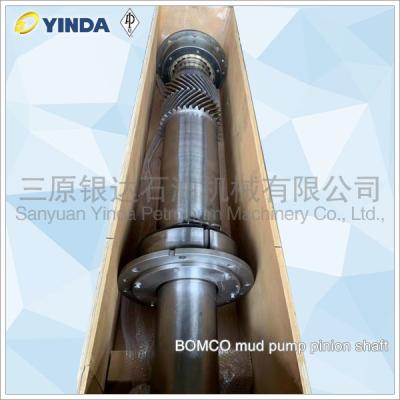 China BOMCO Mud Pump Pinion Shaft AH1301010300 AH37001-02.00 4340 Alloy Steel for sale