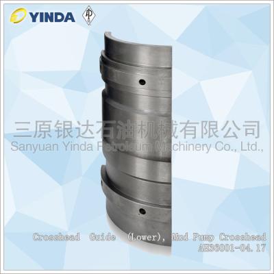 China Lower Crosshead Guide Mud Pump AH36001-04.17 RS11308.04.009 ASTM A48-83 Cast Iron for sale